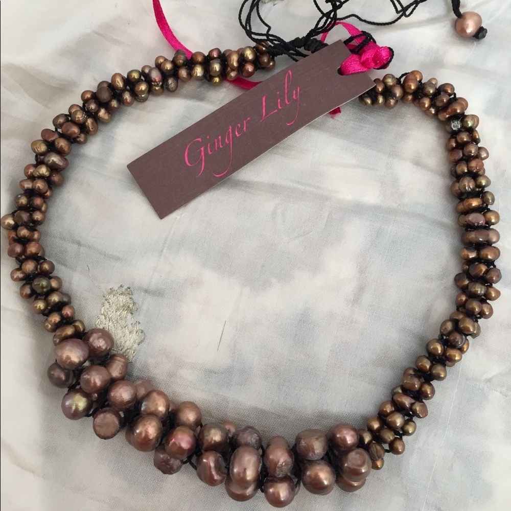 Freshwater pearl necklace